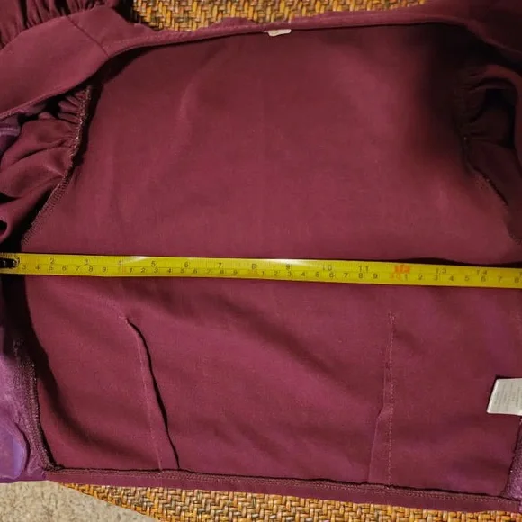 Wrap Blouse with Flutter Sleeves - Picture 10 of 16